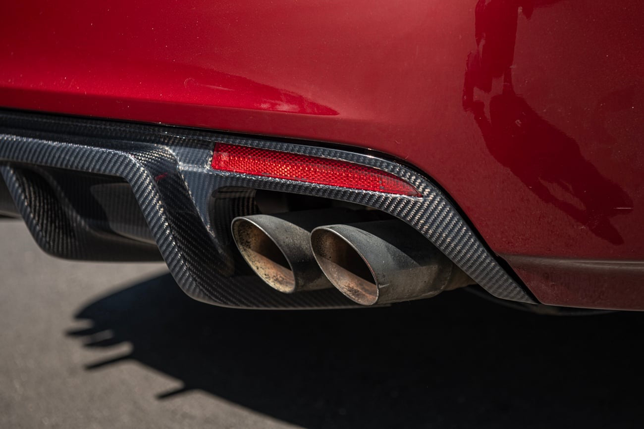 2008-2009 PONTIAC G8 CARBON FIBER GXP STYLE REAR DIFFUSER